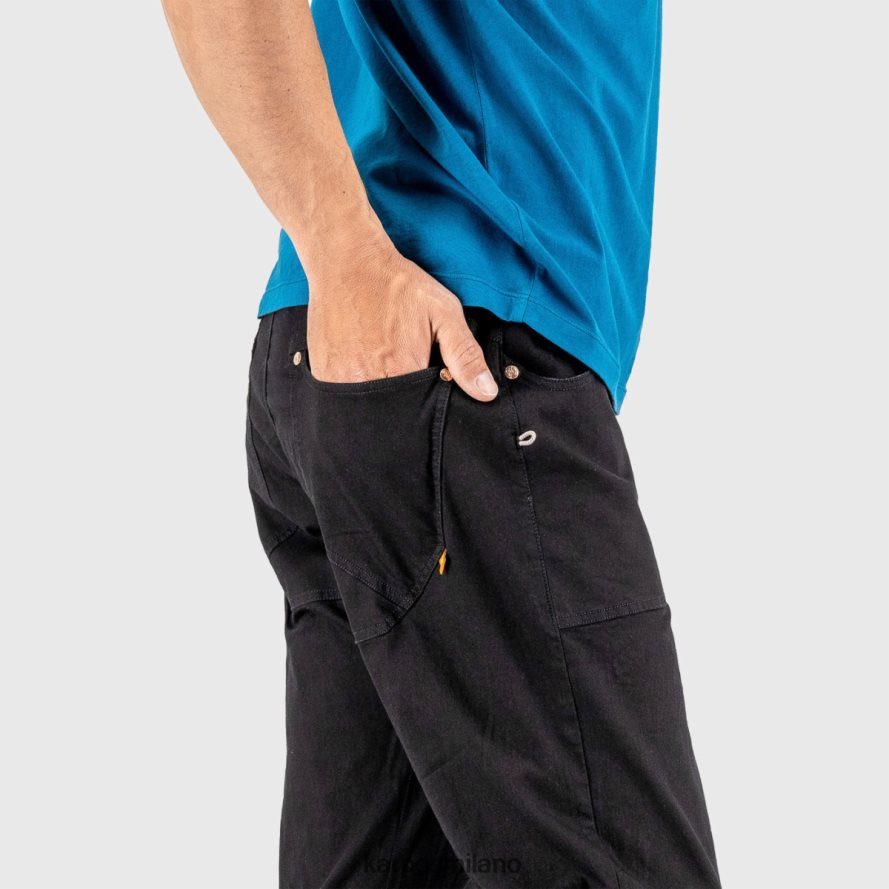 pantalone| Karpos Pantaloni castegner jeans chiari nero uomini DTRTHD557