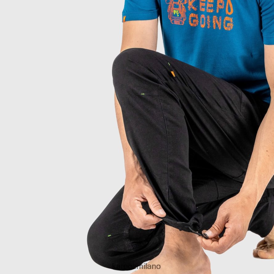 pantalone| Karpos Pantaloni castegner jeans chiari nero uomini DTRTHD557