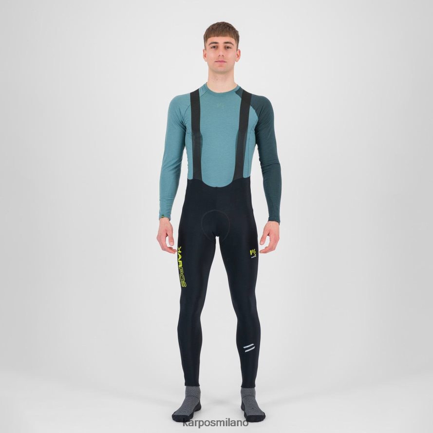 pantalone| Karpos calzamaglia invernale verve Colada nera/kiwi uomini DTRTHD567