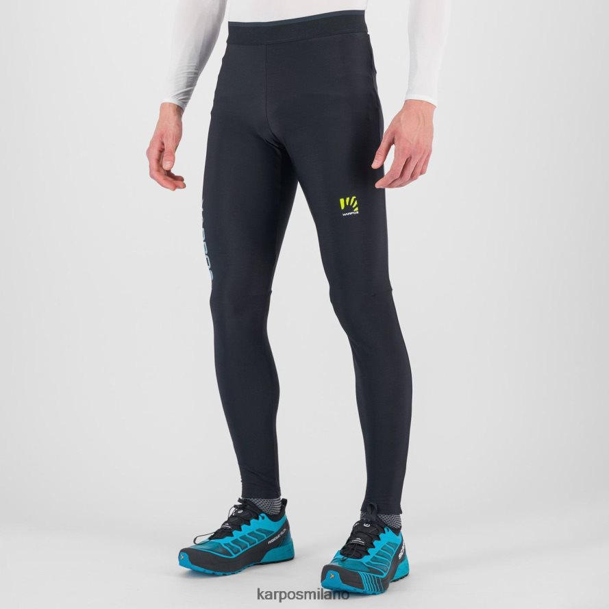 pantalone| Karpos federa stretta nero uomini DTRTHD602