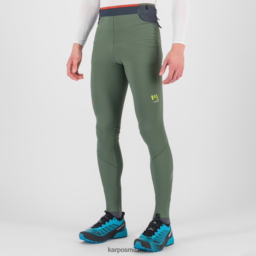 pantalone| Karpos lavaredo invernale stretto timo/sabbia nera uomini DTRTHD595