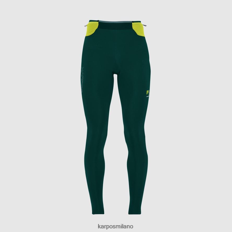 pantalone| Karpos lavaredo plus calzamaglia invernale colada foresta/kiwi uomini DTRTHD573