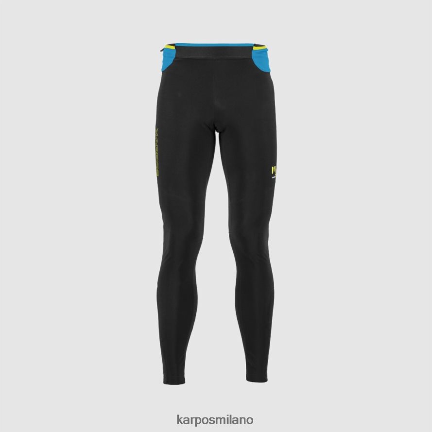 pantalone| Karpos lavaredo plus calzamaglia invernale gioiello nero/blu uomini DTRTHD576