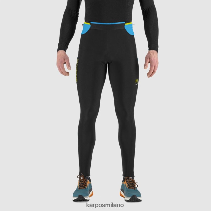 pantalone| Karpos lavaredo plus calzamaglia invernale gioiello nero/blu uomini DTRTHD576