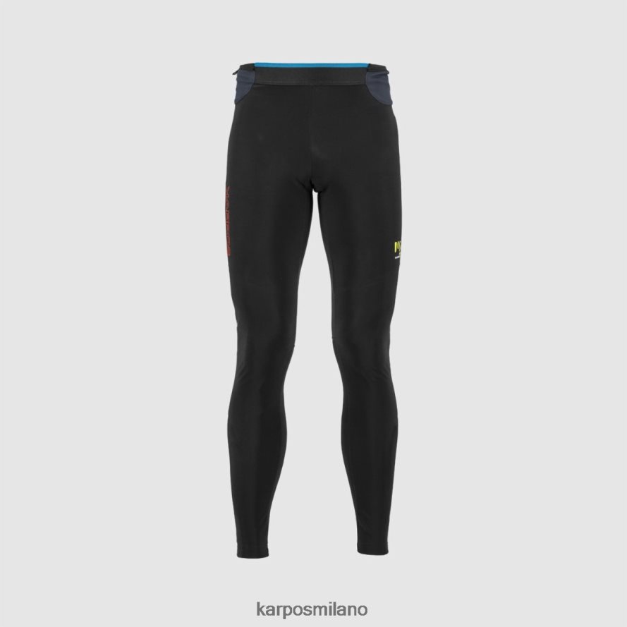 pantalone| Karpos lavaredo plus calzamaglia invernale nero/inchiostro di china/granatina uomini DTRTHD577