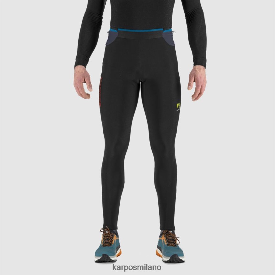 pantalone| Karpos lavaredo plus calzamaglia invernale nero/inchiostro di china/granatina uomini DTRTHD577