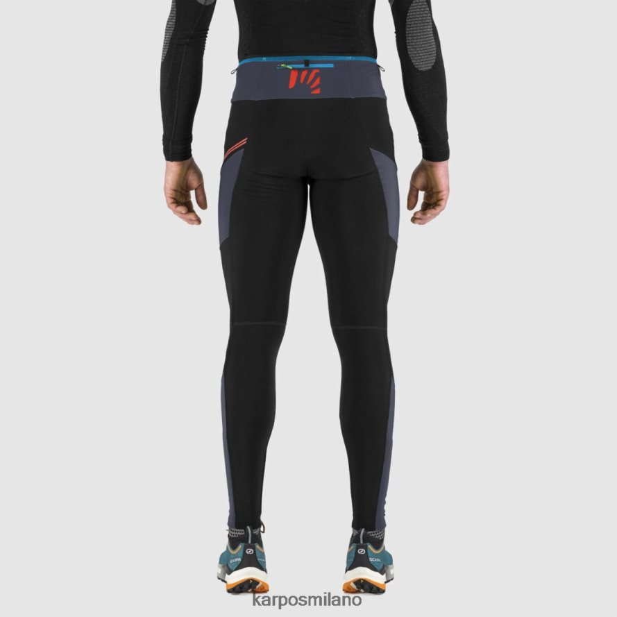 pantalone| Karpos lavaredo plus calzamaglia invernale nero/inchiostro di china/granatina uomini DTRTHD577