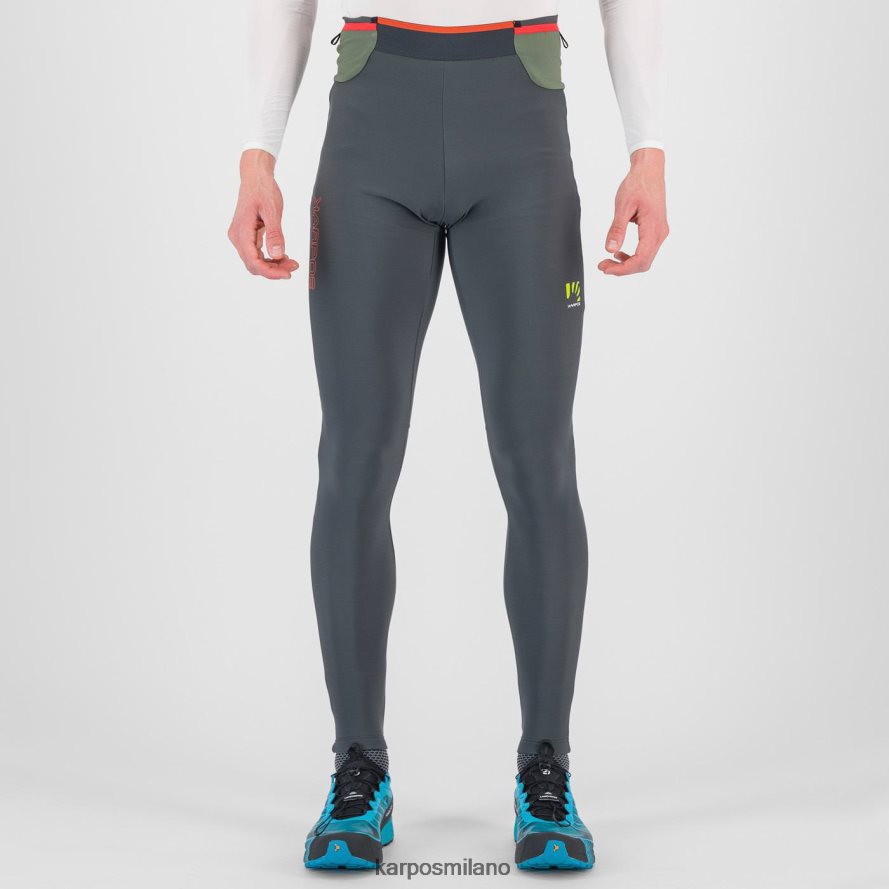 pantalone| Karpos lavaredo plus calzamaglia invernale sabbia nera/timo uomini DTRTHD580