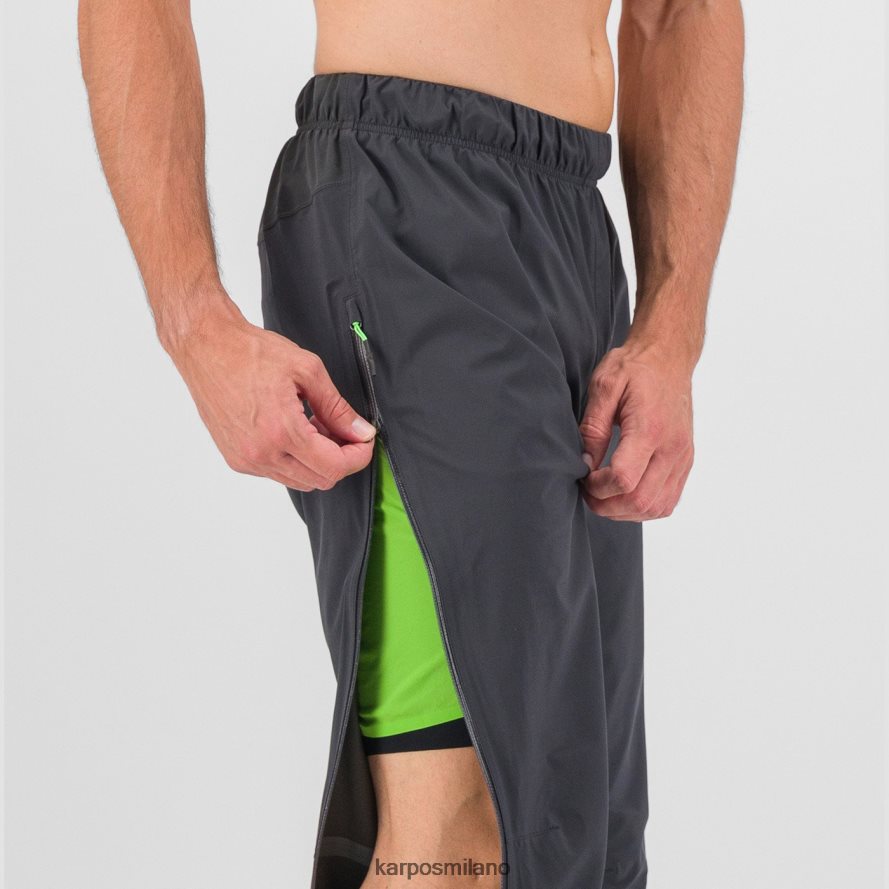 pantalone| Karpos molti pantaloni da pioggia grigio scuro uomini DTRTHD504