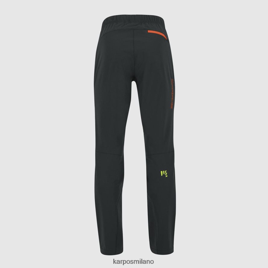 pantalone| Karpos pantalone cevedale evo nero/arancio speziato uomini DTRTHD514