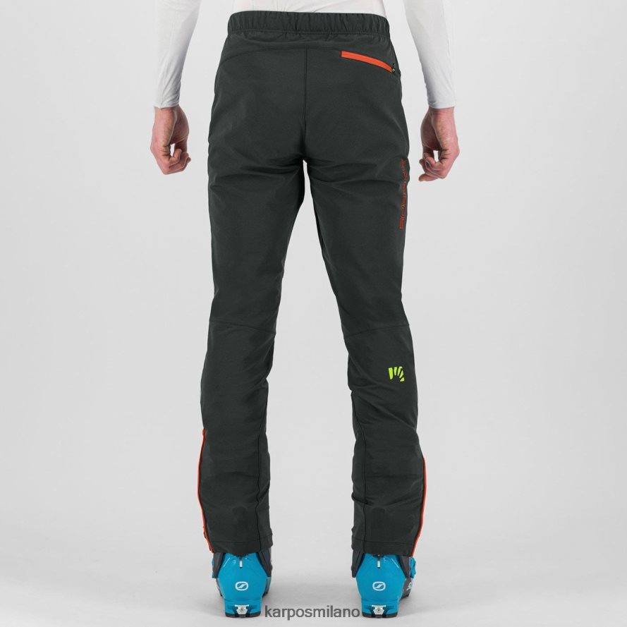 pantalone| Karpos pantalone cevedale evo nero/arancio speziato uomini DTRTHD514
