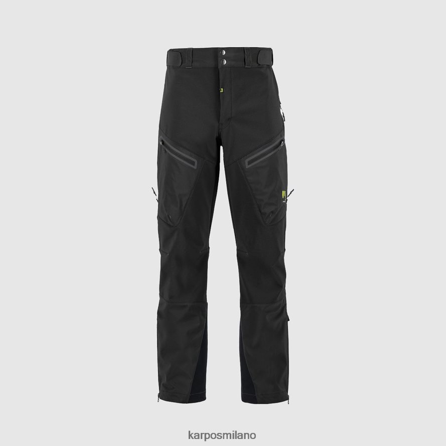 pantalone| Karpos pantalone marmolada nero grigio scuro uomini DTRTHD465