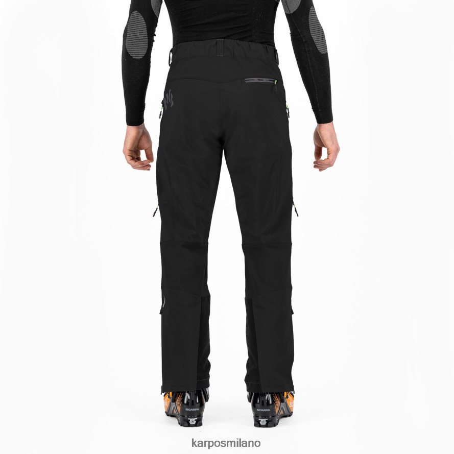 pantalone| Karpos pantalone marmolada nero grigio scuro uomini DTRTHD465