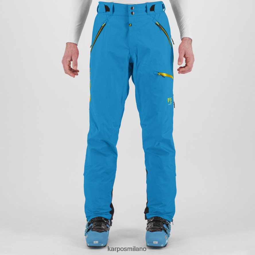 pantalone| Karpos pantalone midi a conchiglia diva blu uomini DTRTHD444