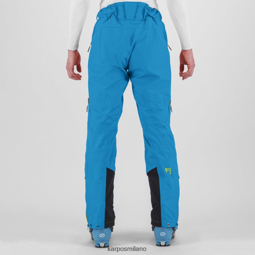 pantalone| Karpos pantalone midi a conchiglia diva blu uomini DTRTHD444