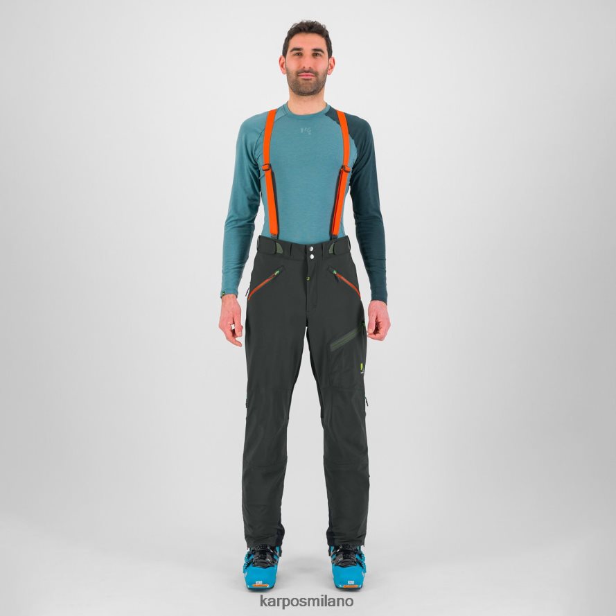 pantalone| Karpos pantalone schiara evo nero/arancio speziato uomini DTRTHD457