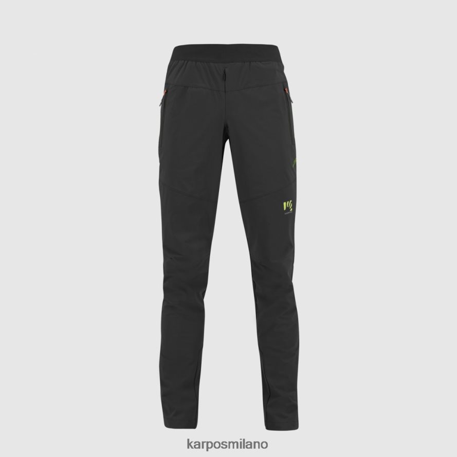 pantalone| Karpos pantalone tre cime nero/verde gelsomino uomini DTRTHD565