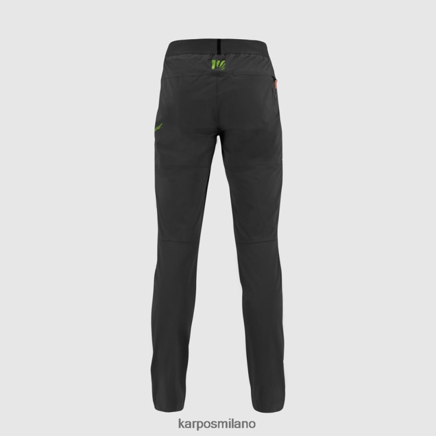 pantalone| Karpos pantalone tre cime nero/verde gelsomino uomini DTRTHD565