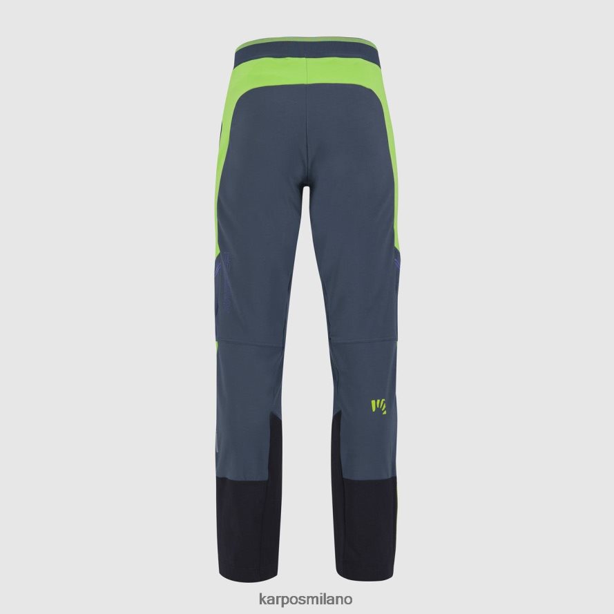 pantalone| Karpos pantaloni alagna plus evo mezzanotte/lampeggio verde uomini DTRTHD479