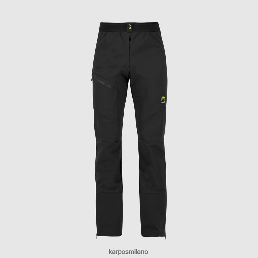 pantalone| Karpos pantaloni da sci Grand Mont ardesia nera/scuro uomini DTRTHD490