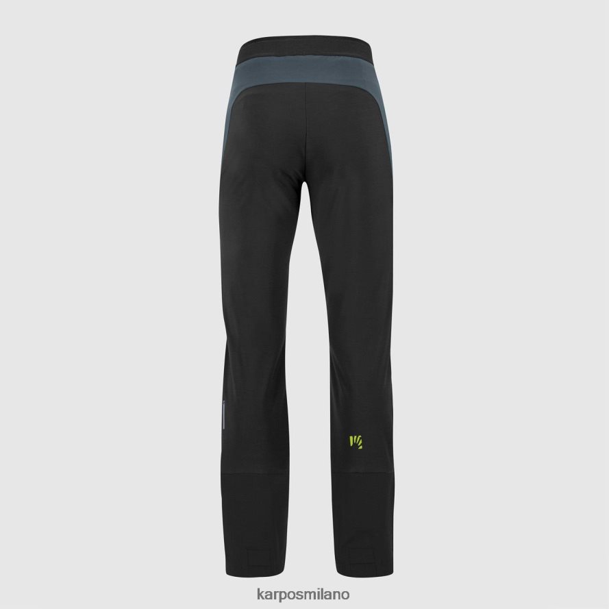 pantalone| Karpos pantaloni da sci Grand Mont ardesia nera/scuro uomini DTRTHD490