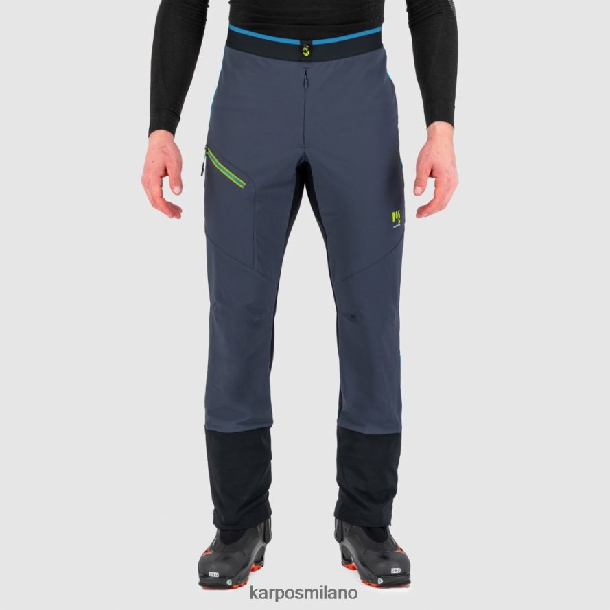 pantalone| Karpos pantaloni da sci Grand Mont inchiostro di china/gioiello blu/nero uomini DTRTHD488
