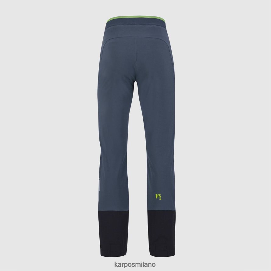 pantalone| Karpos pantaloni da sci Grand Mont mezzanotte/lampeggio verde uomini DTRTHD491