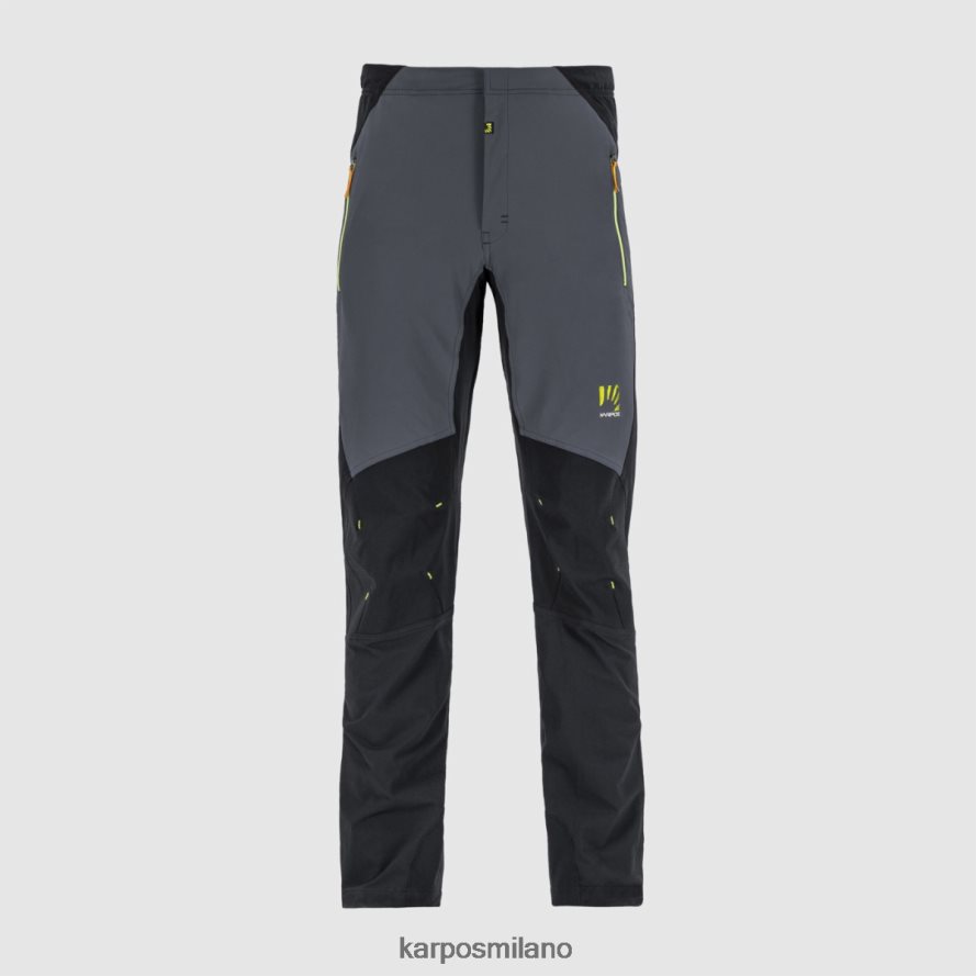 pantalone| Karpos pantaloni evo da parete nero/blu ombre/verde gelsomino uomini DTRTHD510