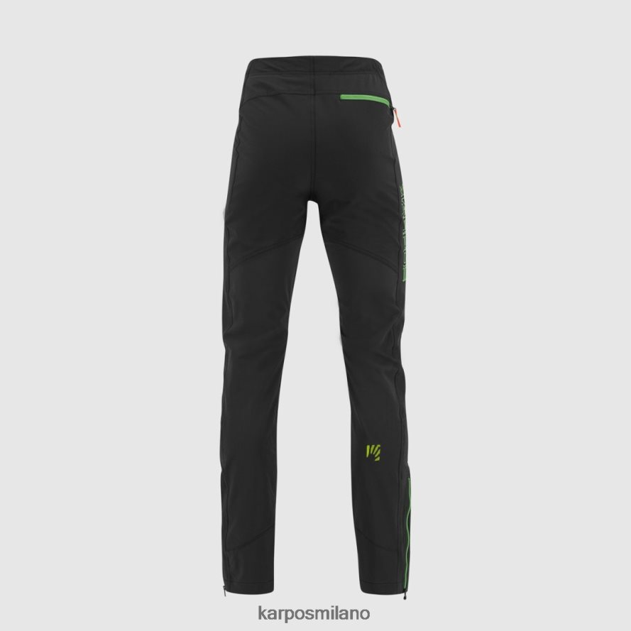 pantalone| Karpos pantaloni evo da parete nero/blu ombre/verde gelsomino uomini DTRTHD510
