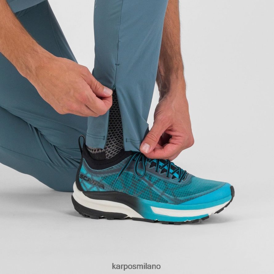 pantalone| Karpos pantaloni facili dall'effetto crespo Nord Atlantico uomini DTRTHD542