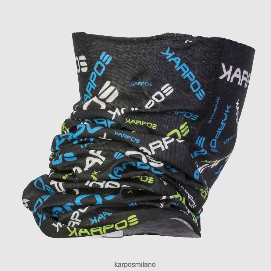 scaldacollo| Karpos luce scaldacollo nero/indaco/verde fluo uomini DTRTHD853