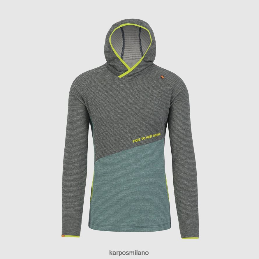 pile| Karpos Felpa camoscio foresta/Nord Atlantico uomini DTRTHD232