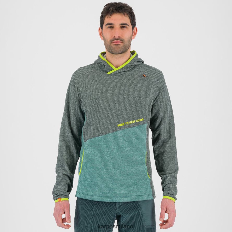 pile| Karpos Felpa camoscio foresta/Nord Atlantico uomini DTRTHD232