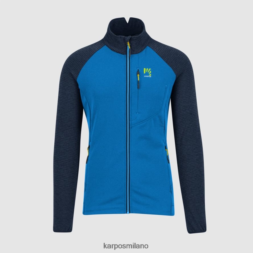 pile| Karpos Pile pizzocco evo full zip stamina indaco/spazio esterno uomini DTRTHD212