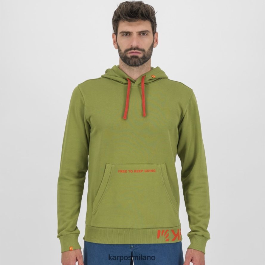 pile| Karpos felpa con cappuccio picchio guacamole uomini DTRTHD244