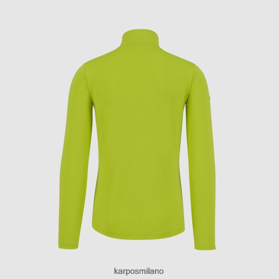 pile| Karpos pile power con mezza zip verde uomini DTRTHD251