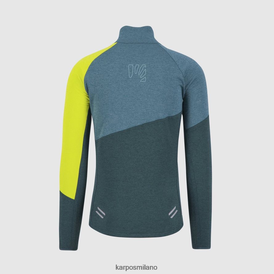 pile| Karpos pile val viola con zip intera foresta/balsamo/kiwi colada uomini DTRTHD253