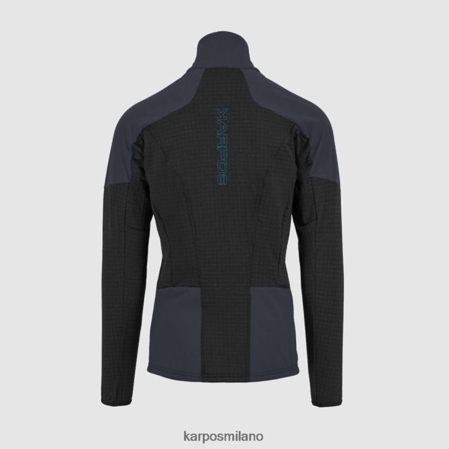 pile| Karpos puez in pile inchiostro nero/India uomini DTRTHD221