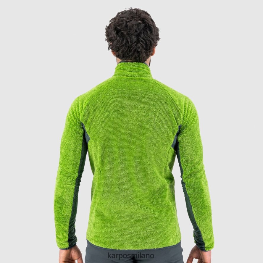 pile| Karpos vello del vertice verde lime/ardesia scura uomini DTRTHD194