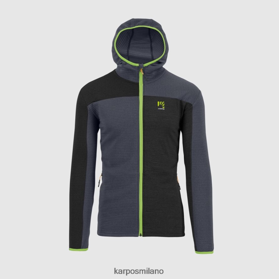 pile| Karpos vello nuvolau nero/blu ombre/verde gelsomino uomini DTRTHD236